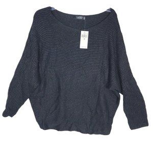 Lauren Ralph Lauren Women Sparkle Black Sweater Size 2X